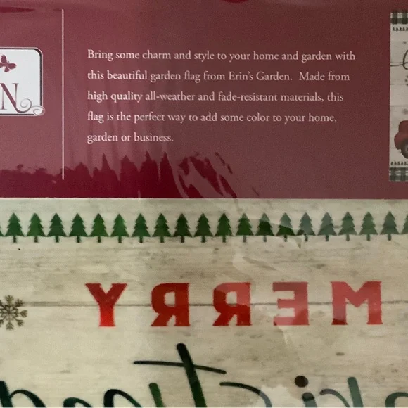 Merry Christmas Pickup Truck Garden Flag Nostalgic Vintage Farm Truck 12.5x18" - Picture 5 of 13